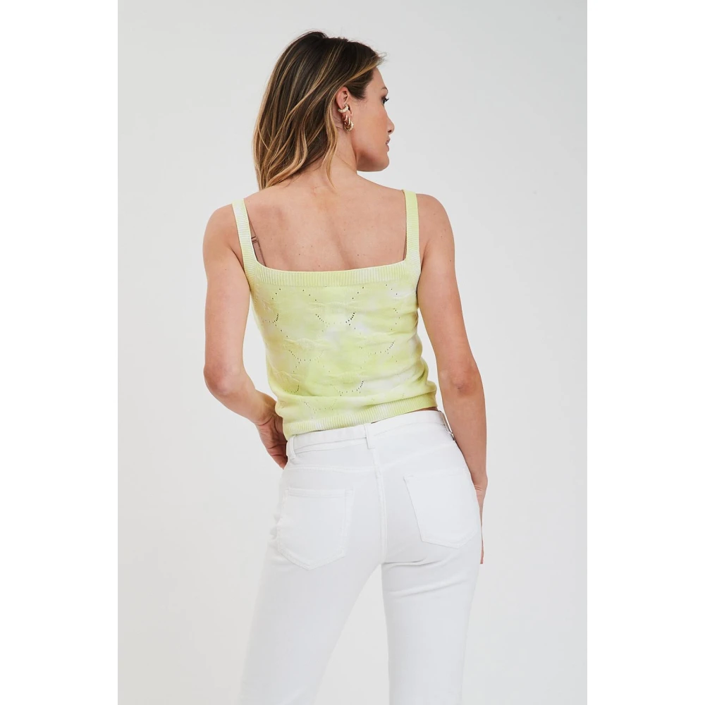pinko Stijlvolle Tafalla Top Green Dames