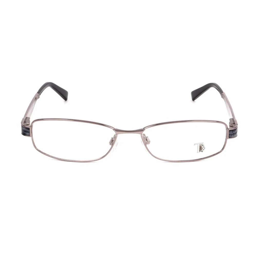 TOD'S Dames Metalen Frame Horloge met Grijze Wijzerplaat Gray Dames