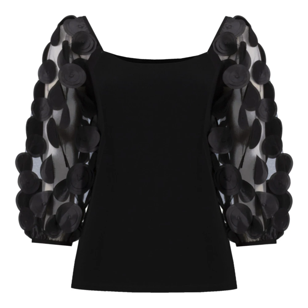Joseph Ribkoff Zwarte Tops 251273 Black Dames
