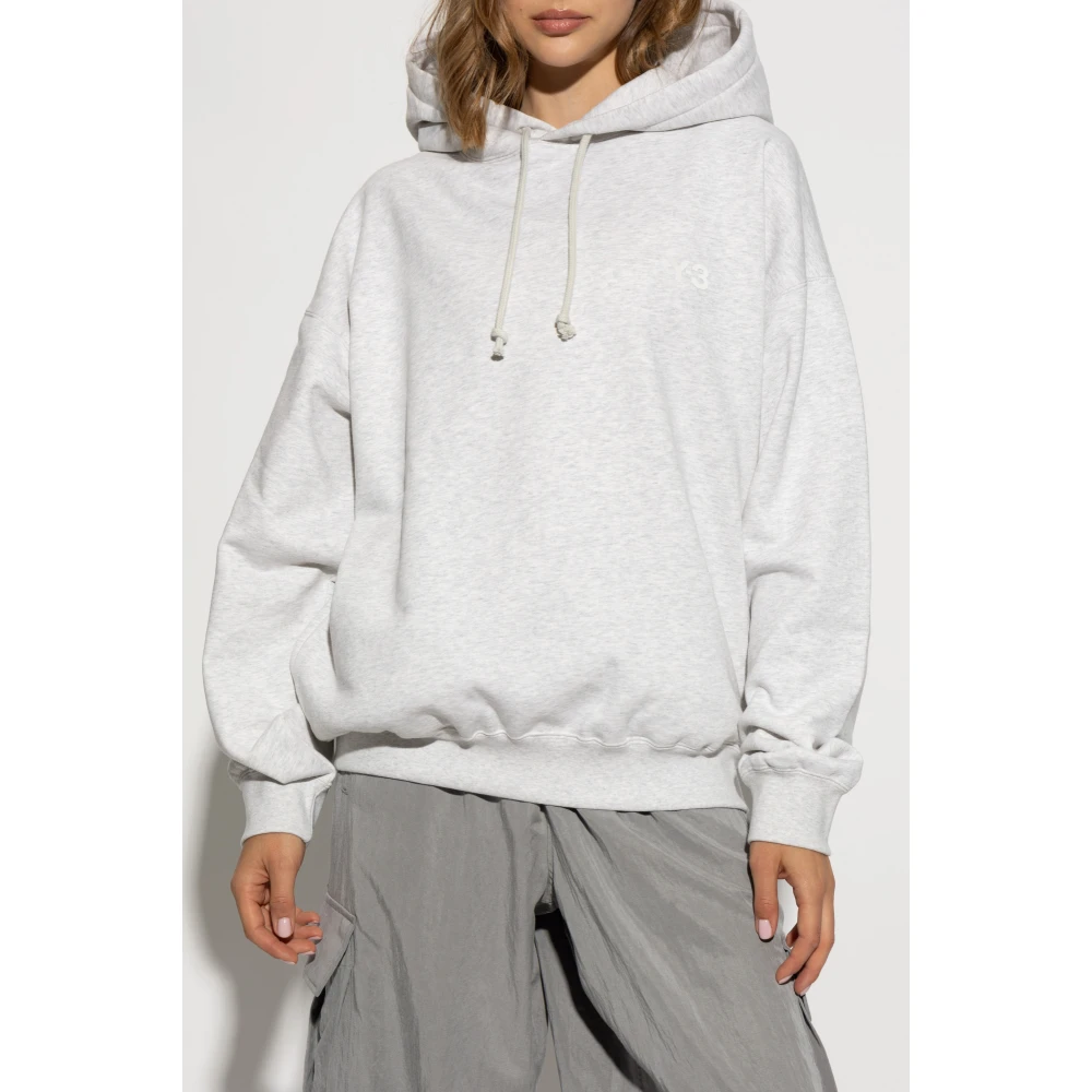 Y-3 Hoodie Gray Unisex