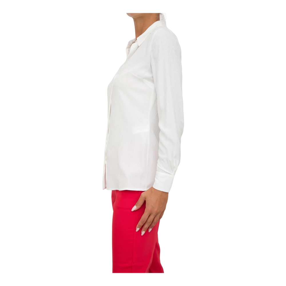Elisabetta Franchi Stijlvolle Blouse voor Vrouwen White Dames