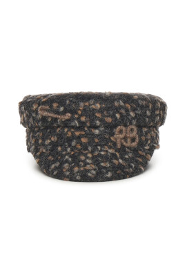 brown-boucle-curved-visor-hat