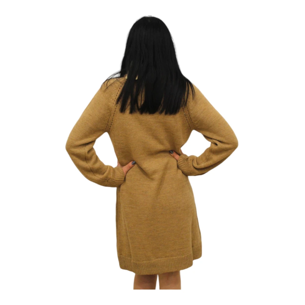 Alviero Martini 1a Classe Elegante Jurk voor Vrouwen Beige Dames