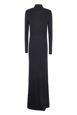 Crepe Jersey Evening Dress