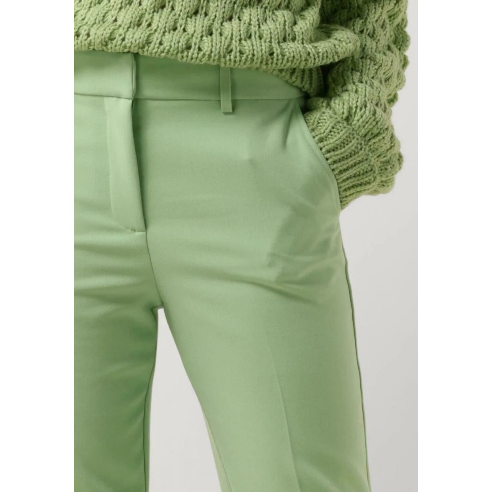 Y.A.S Groene Pantalon voor Trendy Vrouwen Green Dames