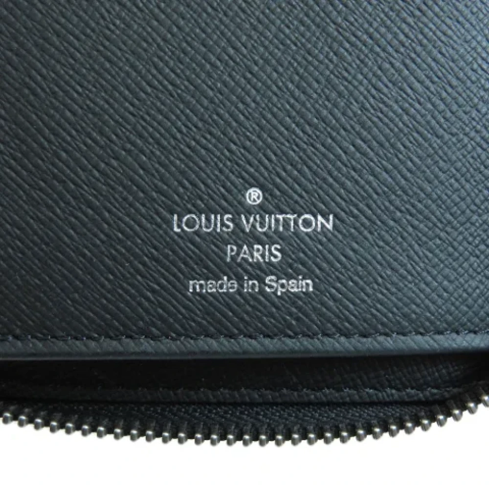 Louis Vuitton Vintage Pre-owned Canvas wallets Black Dames
