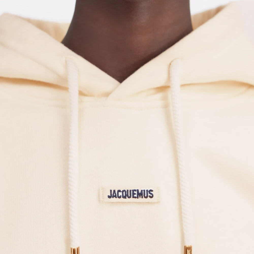 Jacquemus Beige Hoodie Gros Grain Beige Dames