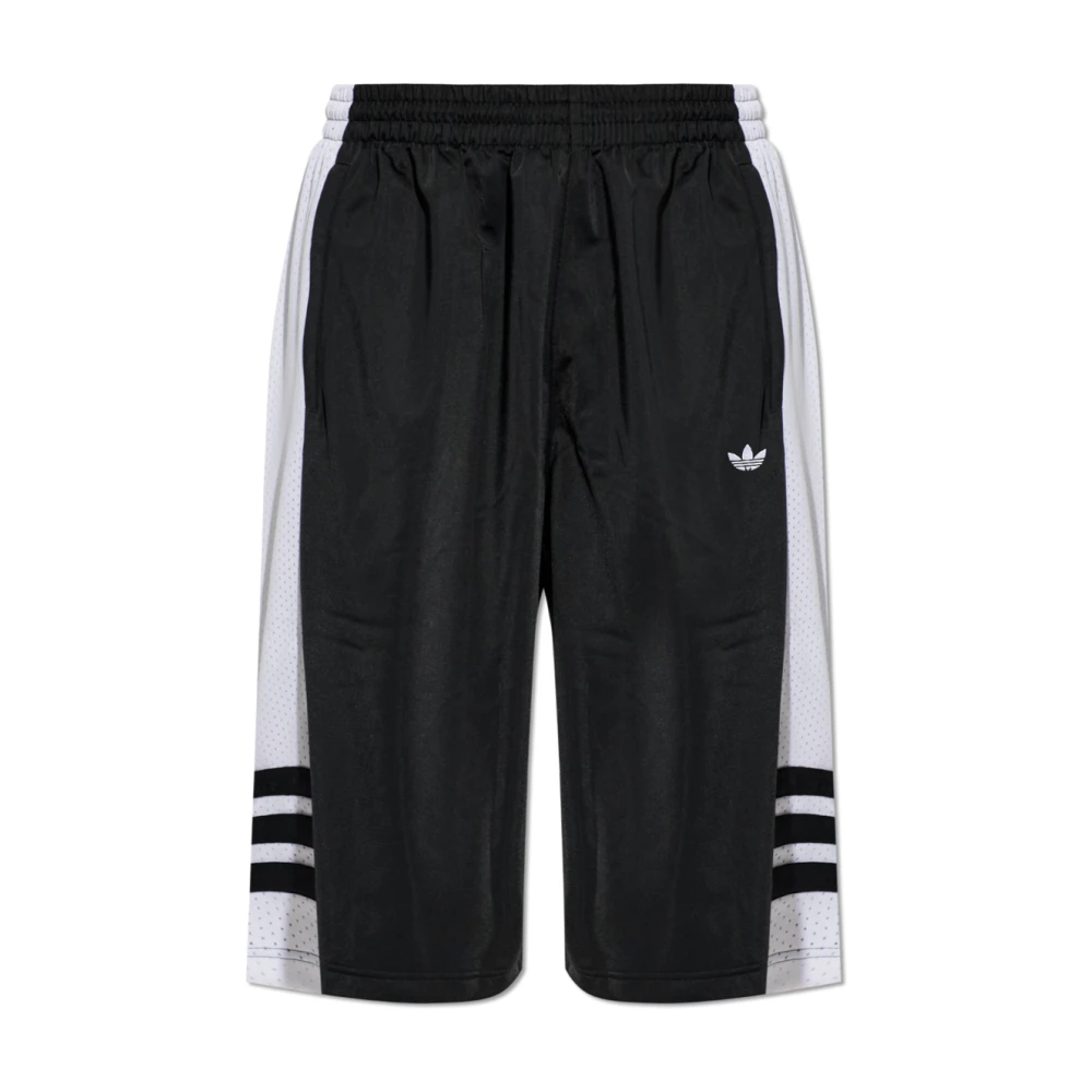 Adidas Originals Mannelijk Zwart Korte Broeken Heren, S, Logo Shorts