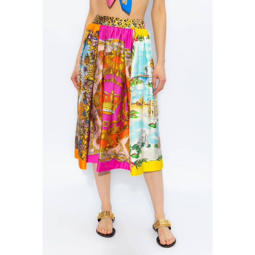 Moschino Zijden rok Multicolor Dames