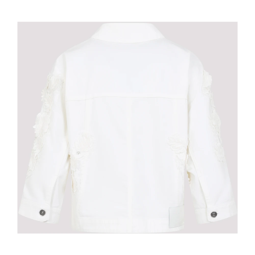 Ermanno Scervino Witte Jas voor Vrouwen White Dames
