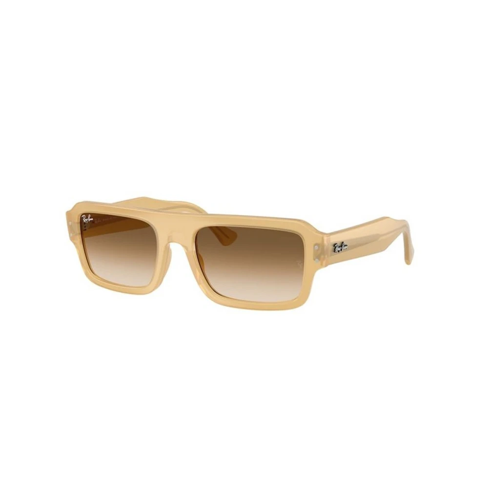 Ray-Ban Unisex Brown Sunglasses, 53 Mm, Flacko Sunglasses