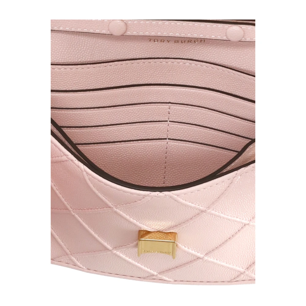 TORY BURCH Roze Eco Leren Schoudertas Pink Dames