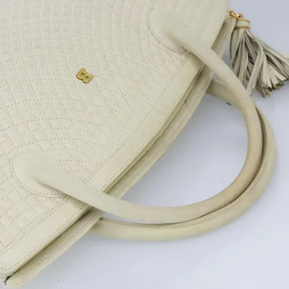 Bally Pre-owned Leather handbags Beige Dames