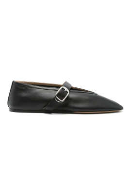 black-almond-toe-buckle-shoes