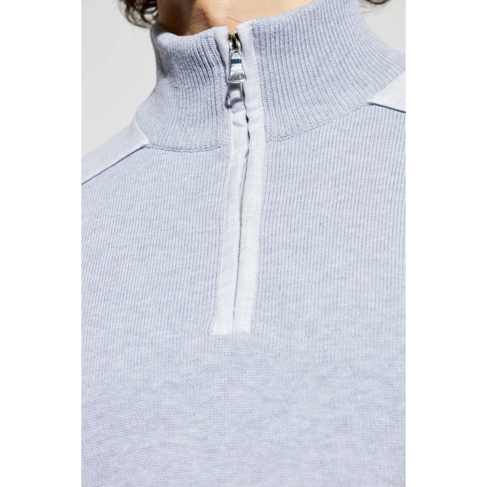PAUL & SHARK Trui met ritssluiting in de hals Blue Heren