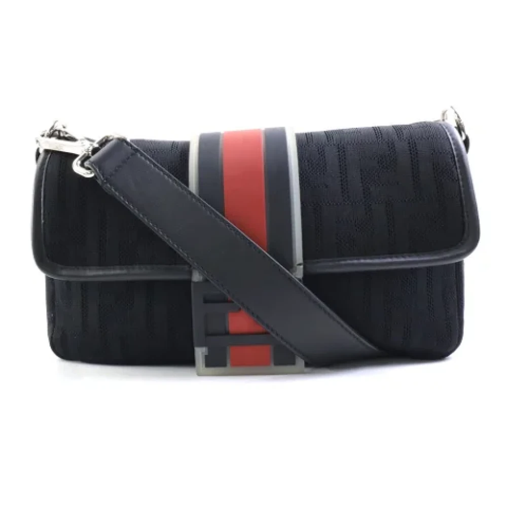 Fendi Vintage Pre-owned Canvas fendi-bags Black Dames