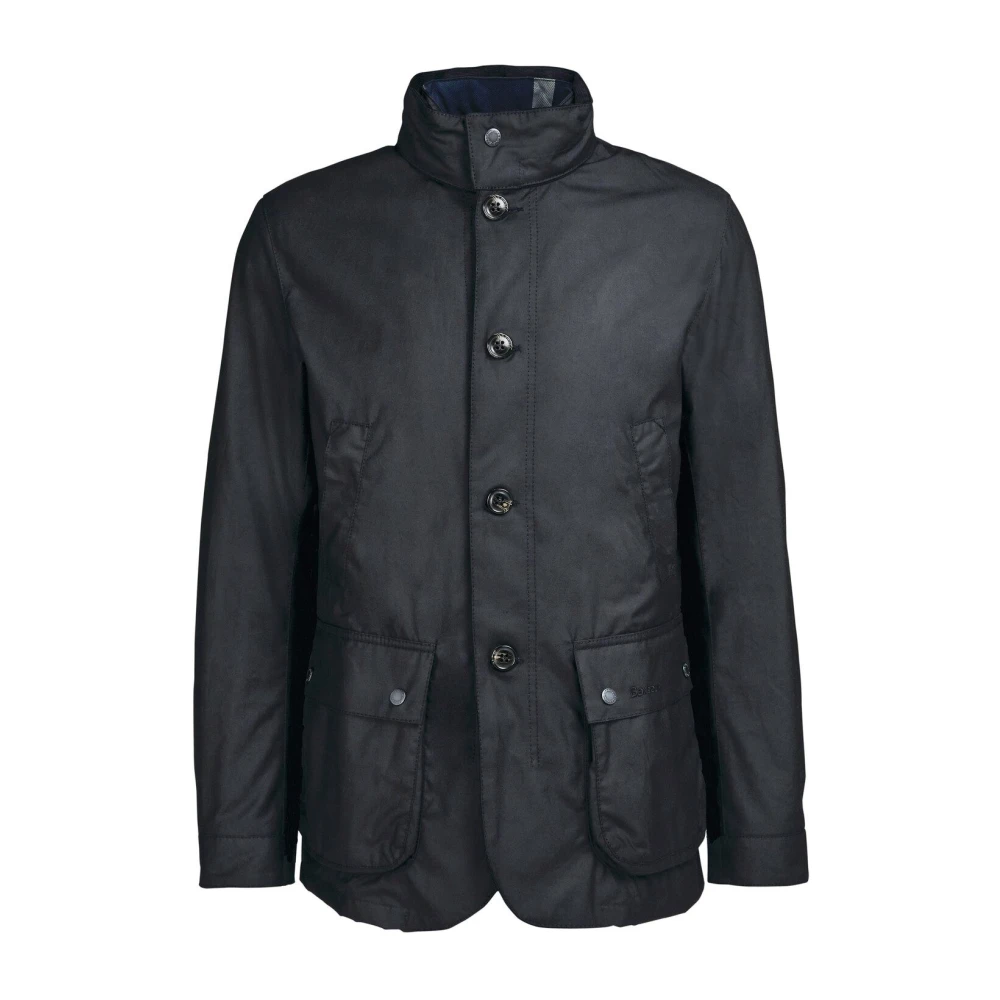 Barbour Century Wax Jas Zwart Black Heren