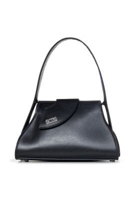 black-leather-bag-with-asymmetric-flap-and-nickel-silver-logo