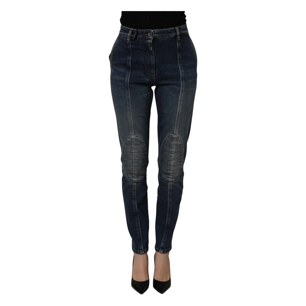 Dolce & Gabbana , Skinny Fit Jeans, Female, Blue, Xs, Skinny Denim Jeans