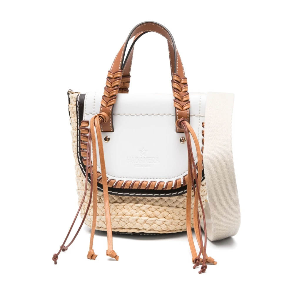 Cuba Lab Women's White Habanera Bucket Bag