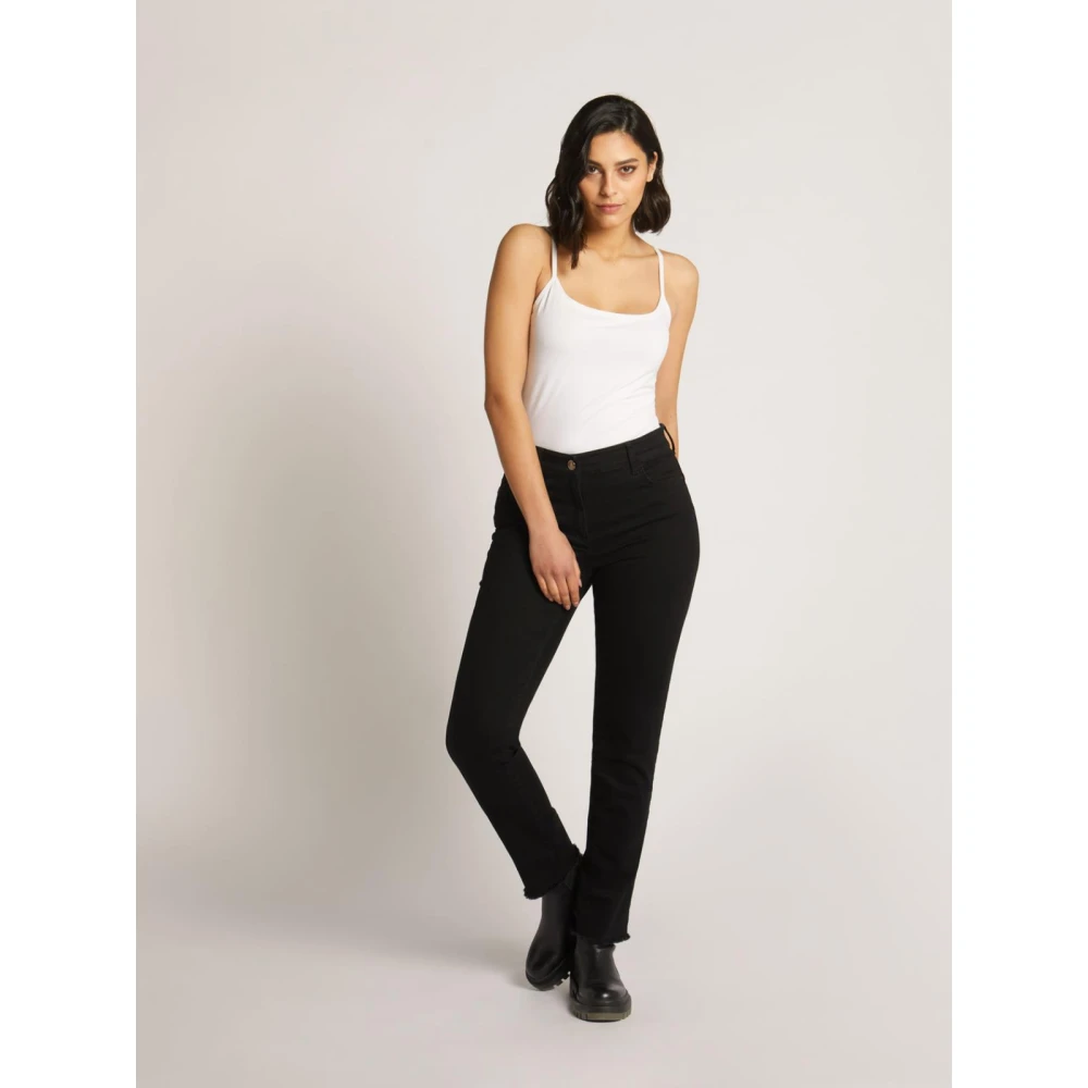 Elena Mirò Stijlvolle Broek Black Dames