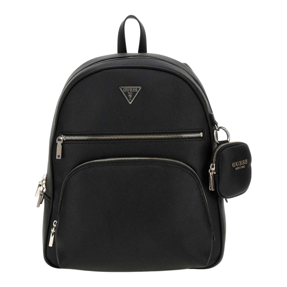 Guess Power Play Ii Backpack - Female - Backpacks - Black - One Size - Bags