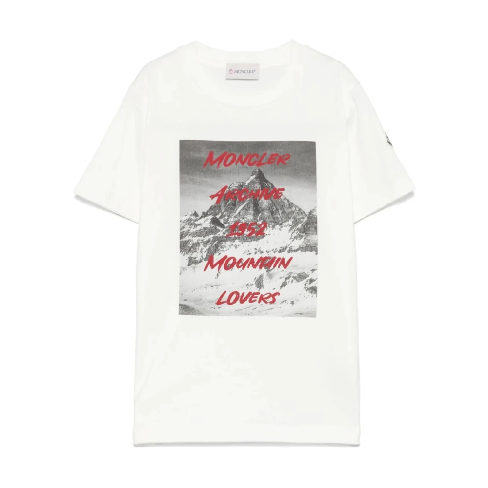 Moncler Barn Kortärmad T-shirt Färgglad Tee Multicolor, Unisex