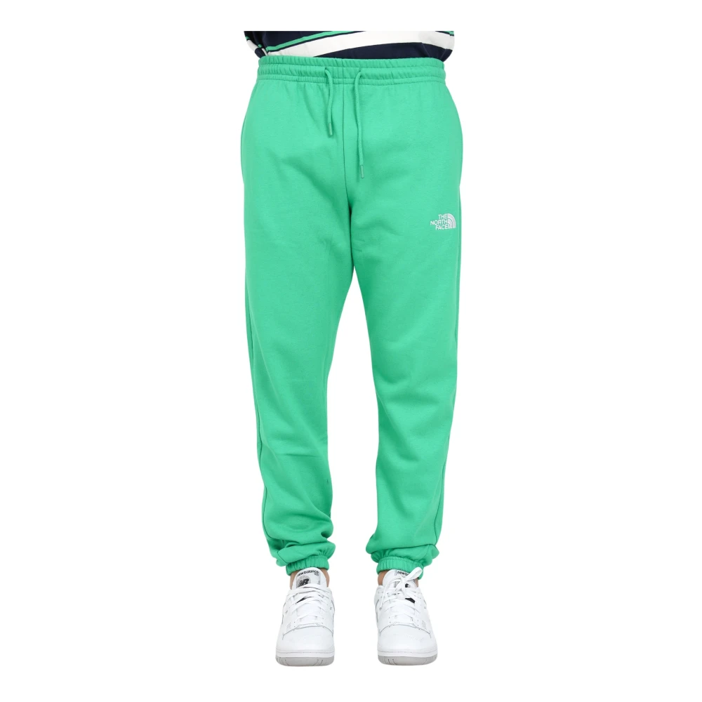 The North Face Sweatpants Green Heren