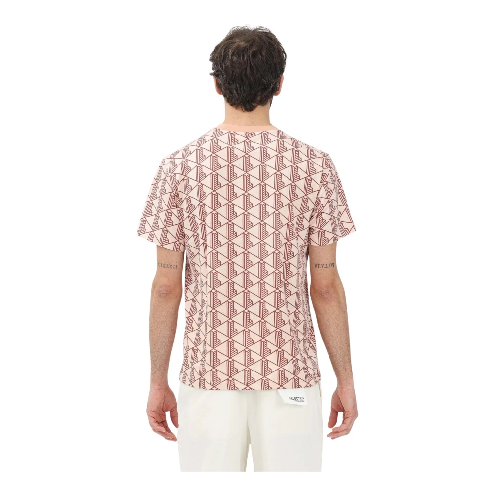 Lacoste Iconische Franse elegantie in beweging T-shirt Multicolor Heren
