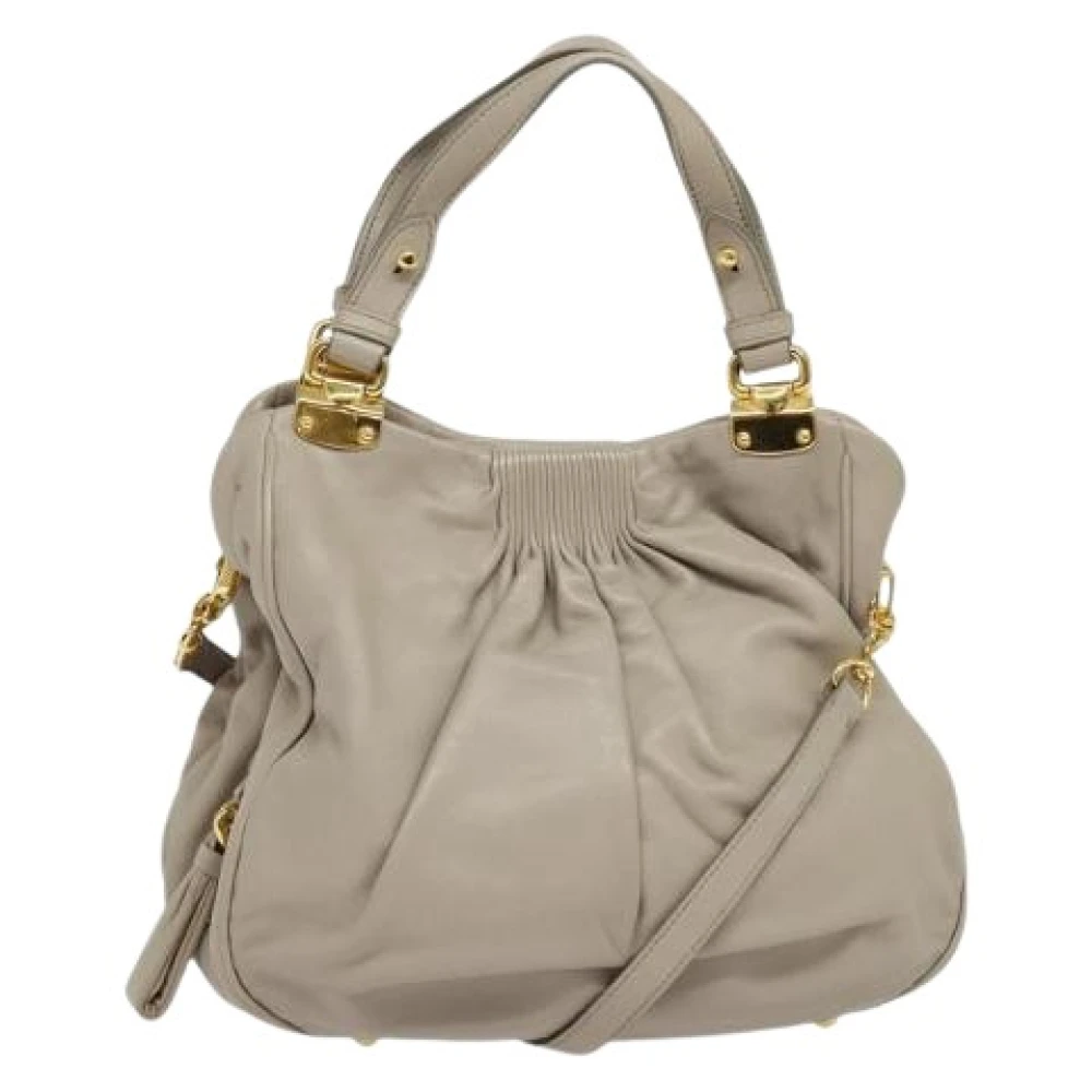 Pre-owned > Pre-owned Bags > Pre-owned Shoulder Bags - - Miu Miu Pre-owned - Modalova