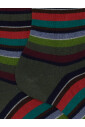 chaussettes-courtes-en-coton-vert-pour-hommes-avec-des-micro-rayures-multicolores