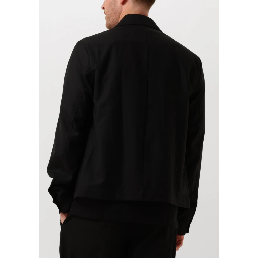 Selected Homme Wol Hybride Jas Zwart Black Heren
