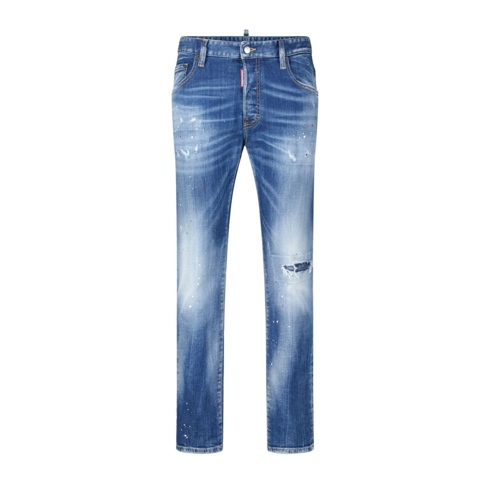 Dsquared2 Stijlvolle Herenbroeken Blue Heren