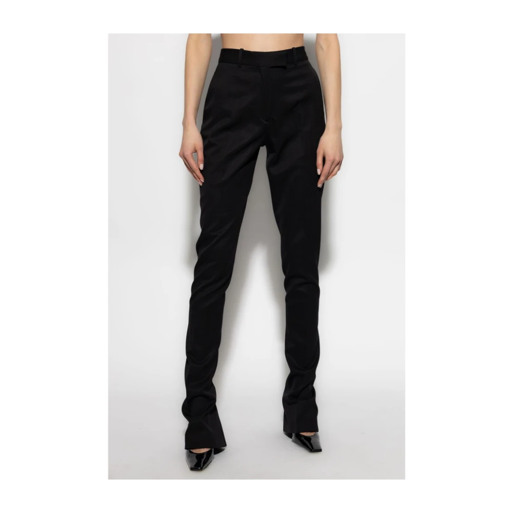 The Attico Zwarte broek voor vrouwen Black Dames