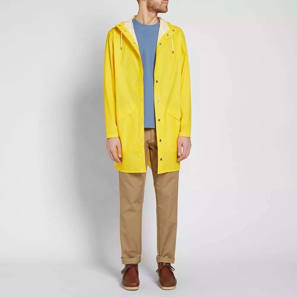 Rains Regenjas Boho Stijl Geel Oversize Yellow Heren