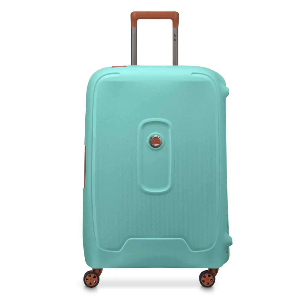 Delsey Almond Spinner Koffer met TSA-slot Green Unisex