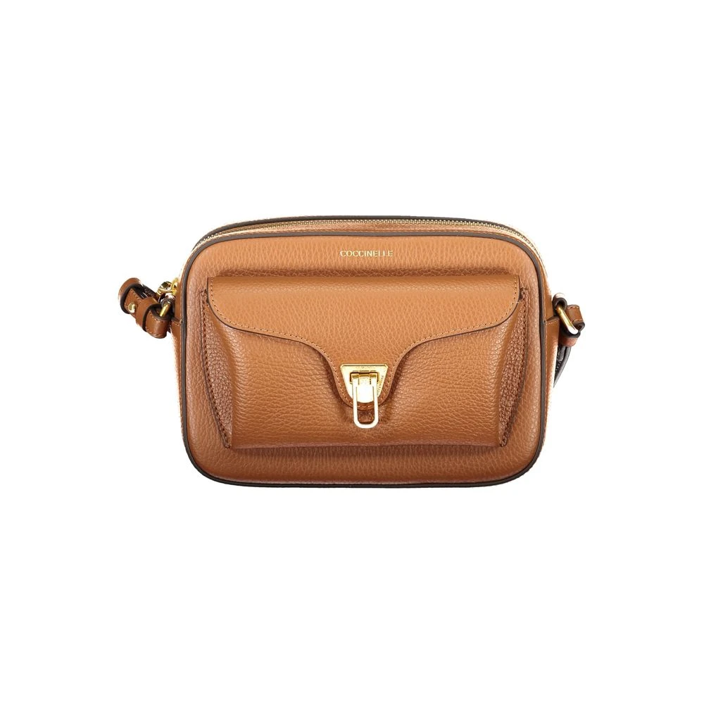 Coccinelle Women's Brown Cross Body Bags, One Size, Leather Handbag