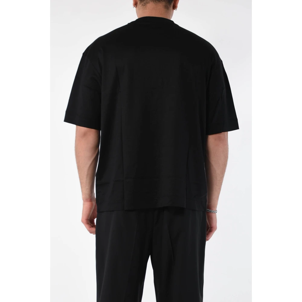 Emporio Armani T-Shirts Black Heren