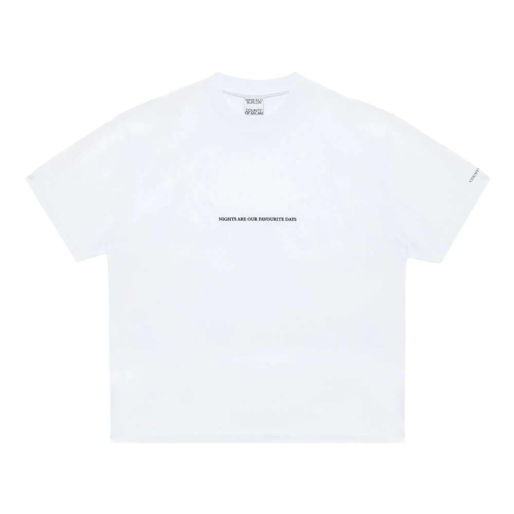 Marcelo Burlon Witte T-shirts en Polos Collectie White Heren