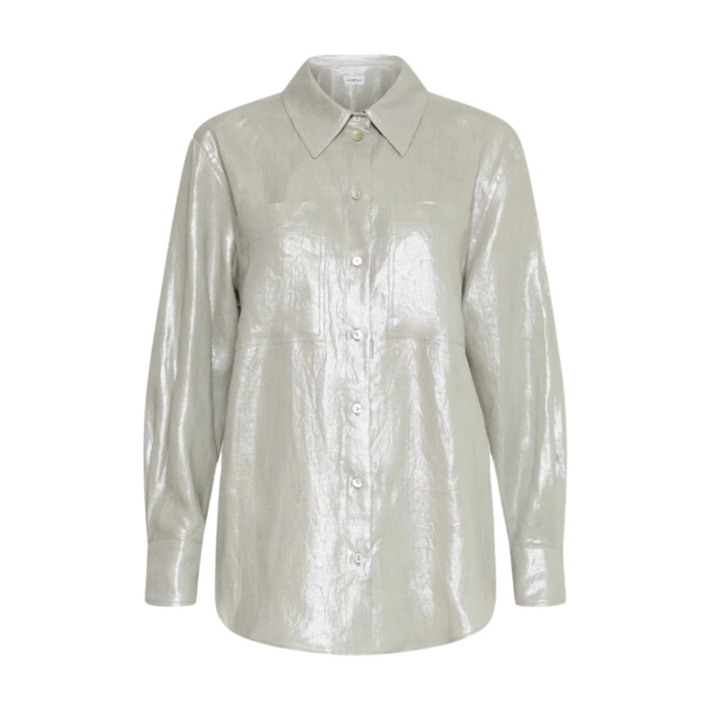 Marella Grijze Larix Shirt Gray Dames