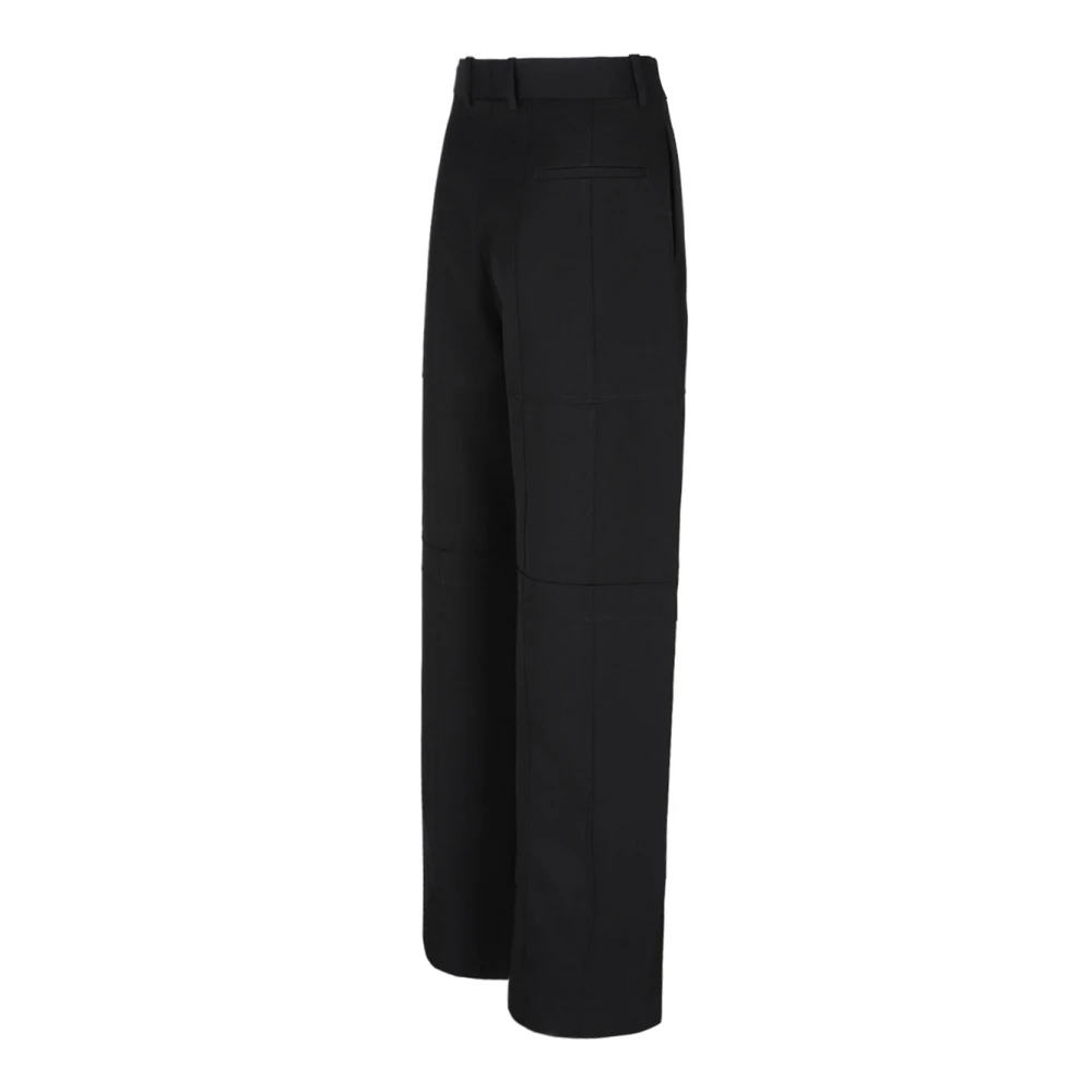 Jil Sander Zwarte Broek Black Heren