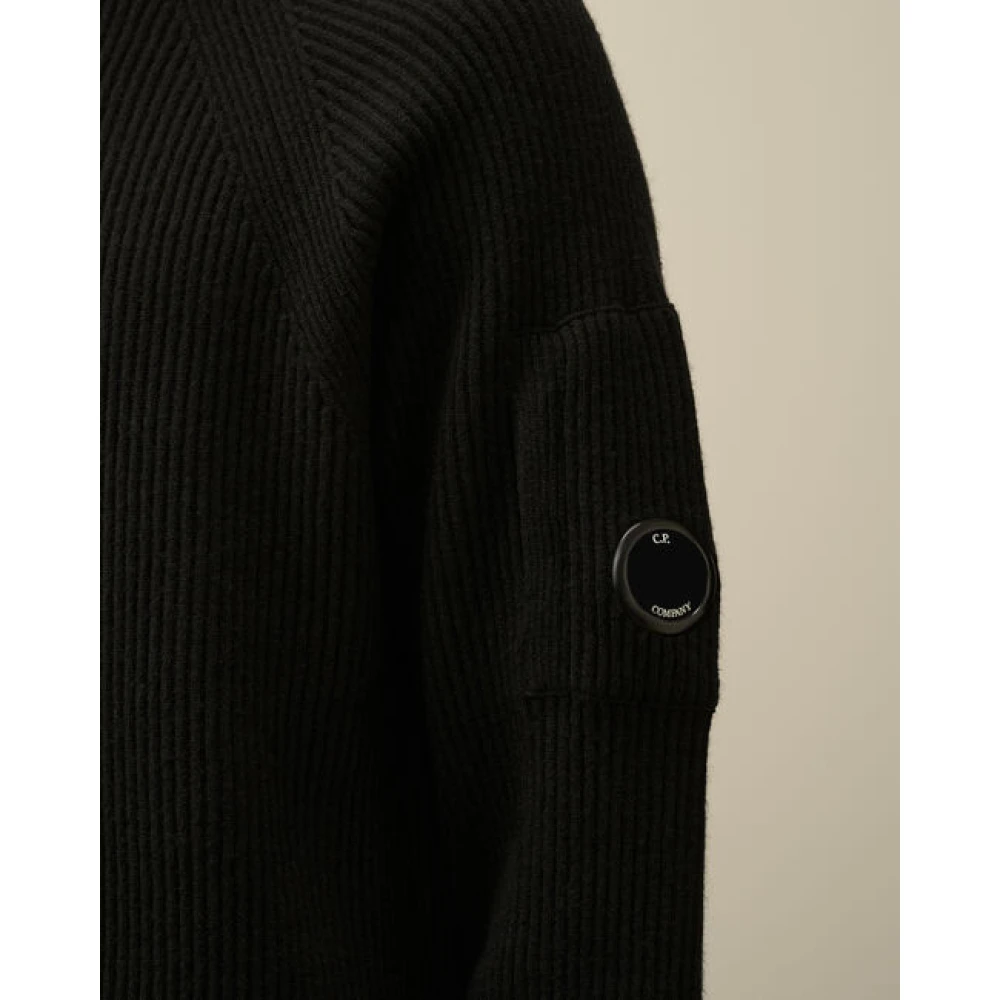 C.P. Company Stijlvolle Sweaters Collectie Black Heren