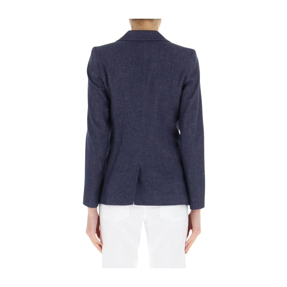 Marella Stijlvolle Jas voor Vrouwen Blue Dames