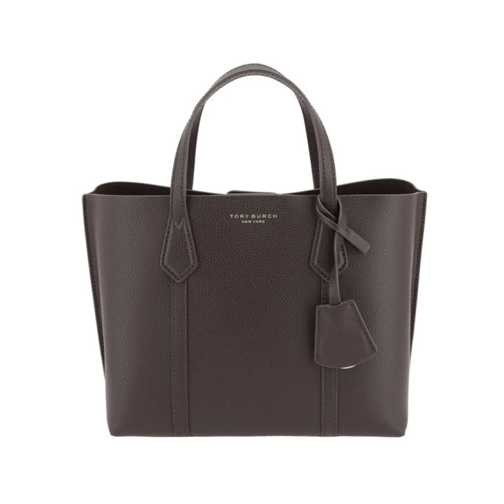 TORY BURCH Perry Leren Handtas Brown Dames