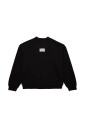 sweat-noir-oversize-a-col-rond