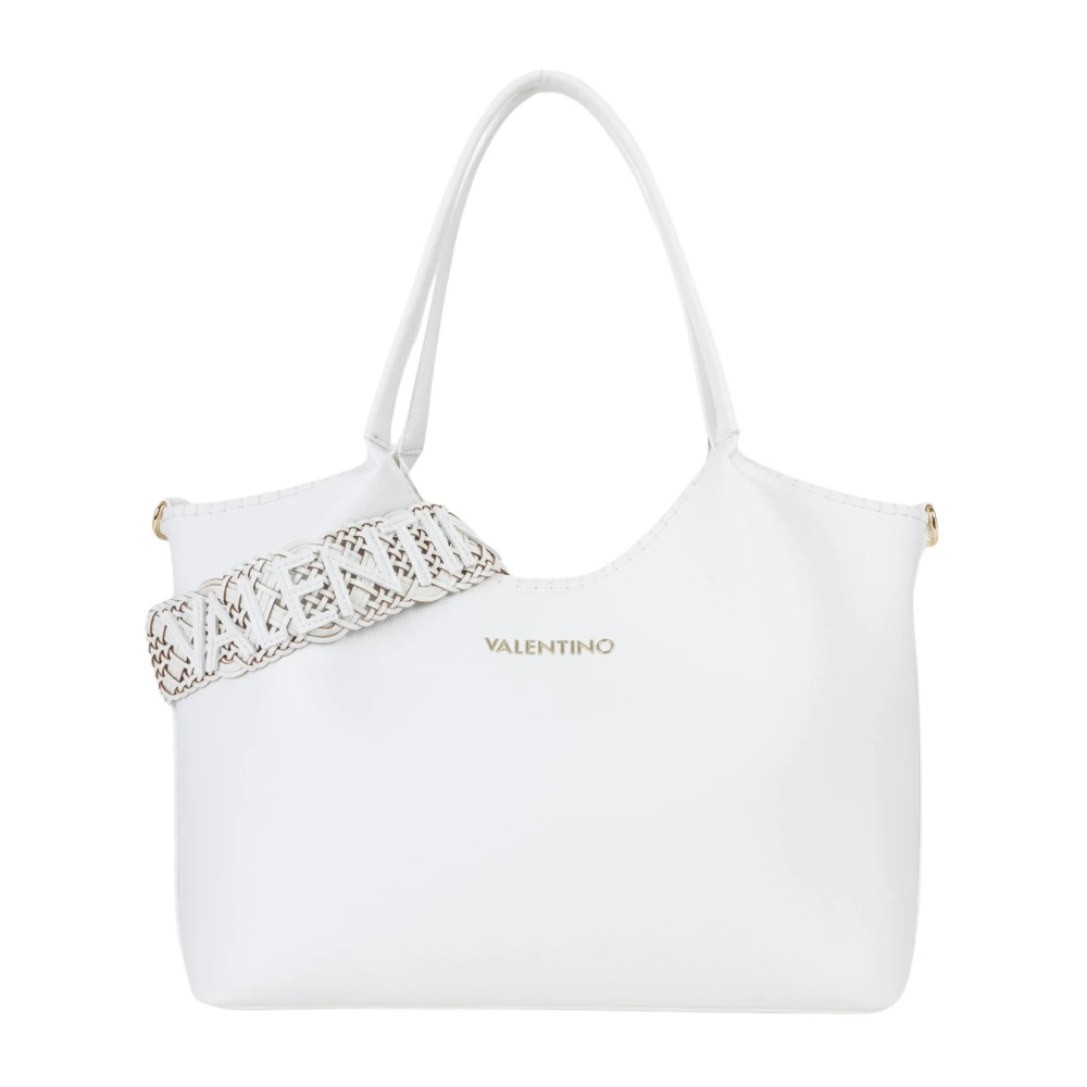 Valentino By Mario Valentino Women's White Shoulder Bags, One Size, Aleksandra Tote