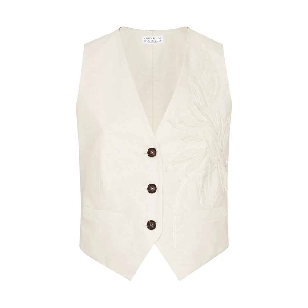 Jackets > Vests - - Brunello Cucinelli - Modalova