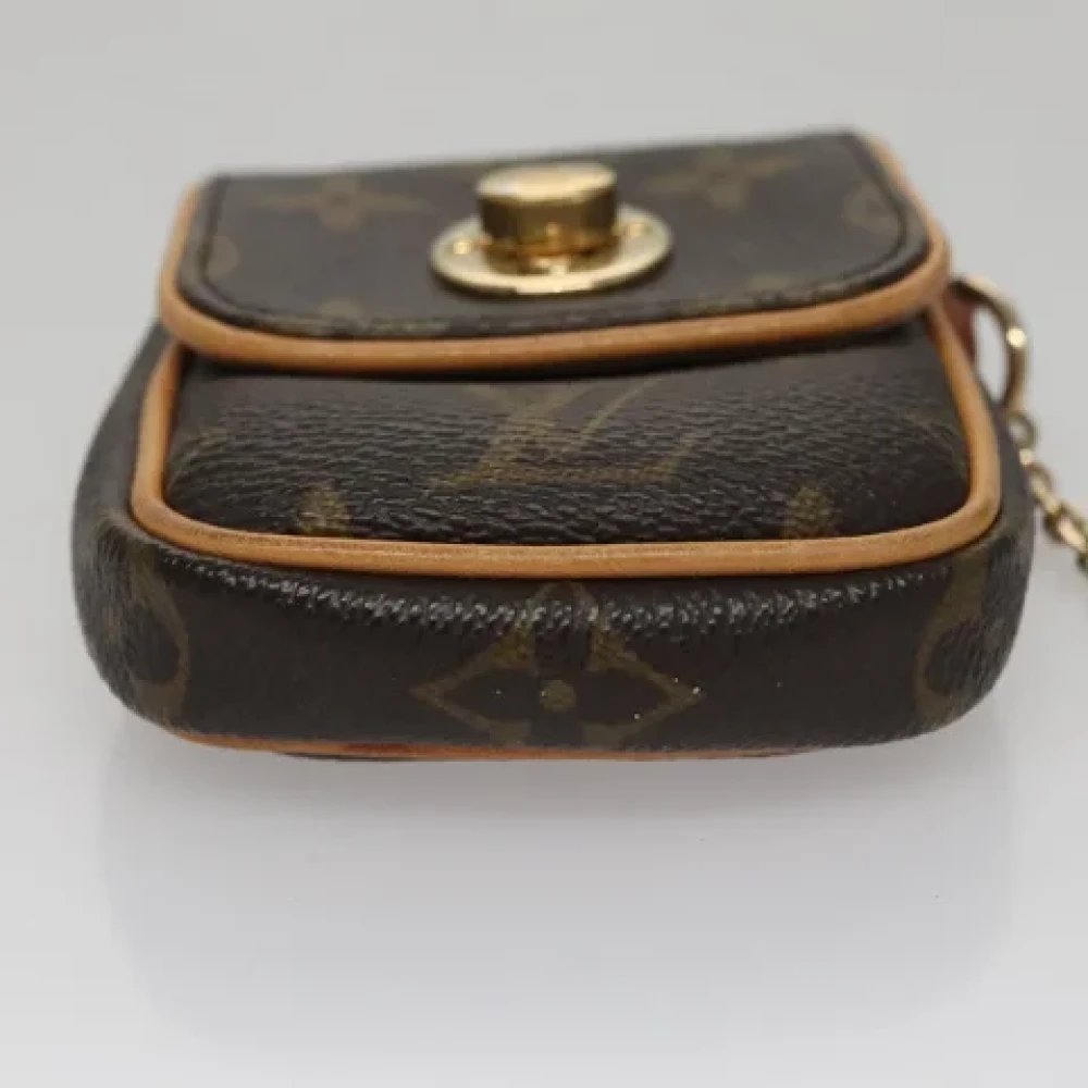 Louis Vuitton Vintage Pre-owned Canvas pouches Brown Dames
