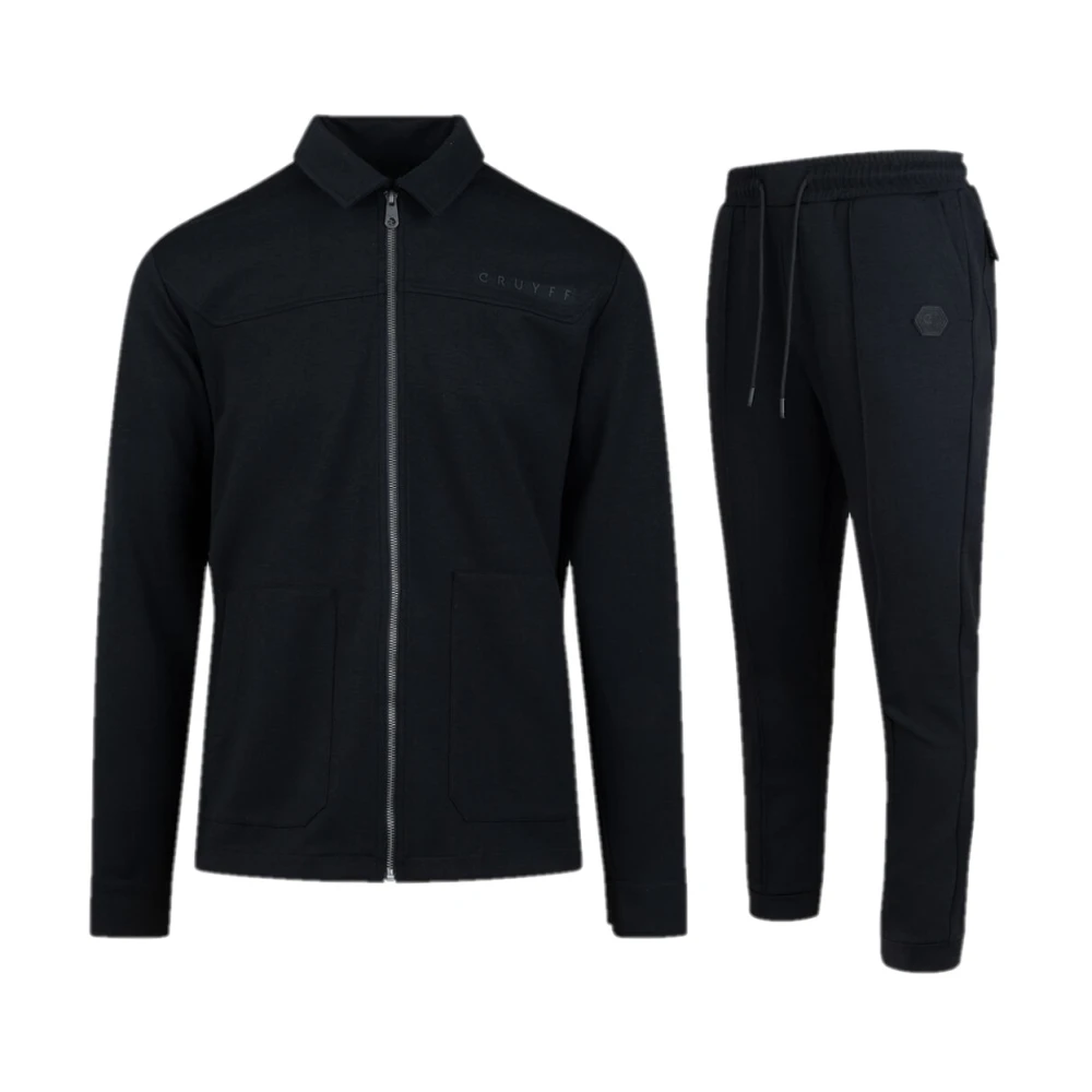 Cruyff Zwart Overshirt Trainingspak Heren Black Heren