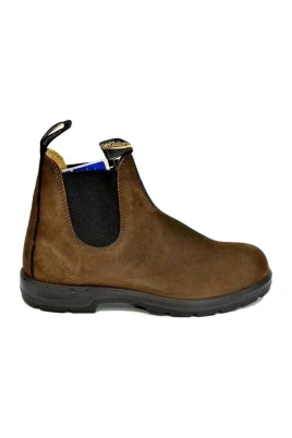 Brun Nubuck Läder Chelsea Boots